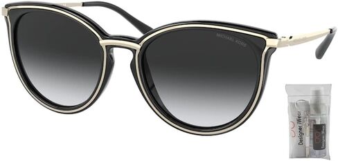 Michael Kors Brisbane MK1077 Round Sunglasses for Women + BUNDLE With Designer iWear Eyewear Kit in Saudi Arabia