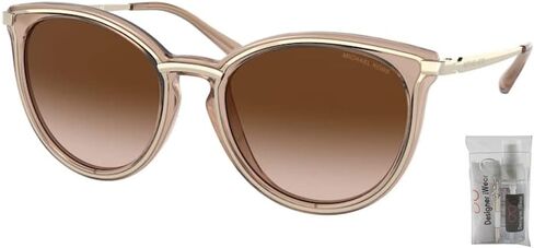 Michael Kors Brisbane MK1077 Round Sunglasses for Women + BUNDLE With Designer iWear Eyewear Kit in Saudi Arabia