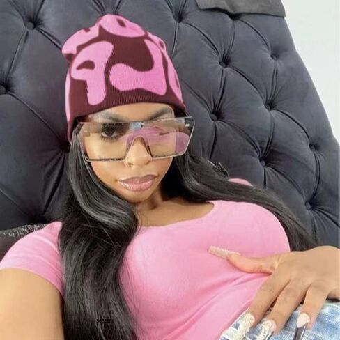 Z-Jeris Women Y2k Accessories Y2k Beanie Hat Slouchy Beanie Knitted Beanies Skull Caps for Women in Kuwait