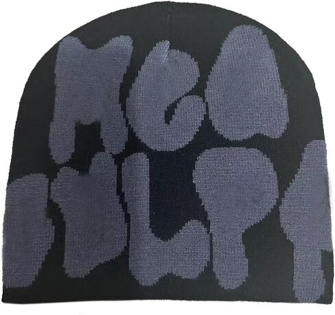 Z-Jeris Women Y2k Accessories Y2k Beanie Hat Slouchy Beanie Knitted Beanies Skull Caps for Women in Kuwait