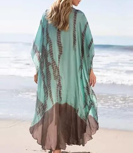 Youuxooa Lace-up Turkish Kaftan Dresses for Women Plus Size Caftans Swimsuit Cover Ups in Saudi Arabia