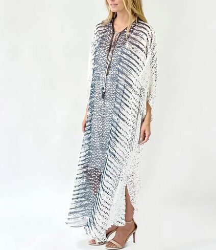 Youuxooa Lace-up Turkish Kaftan Dresses for Women Plus Size Caftans Swimsuit Cover Ups in Saudi Arabia