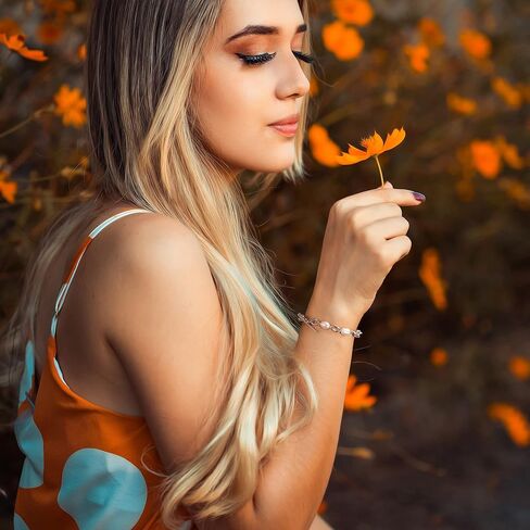 أساور ذهبية للنساء، أساور سلسلة أنيقة، أساور قابلة للتعديل مطلية بالذهب، أساور مجوهرات ذهبية عصرية للمراهقات والفتيات، هدايا لها in Saudi Arabia