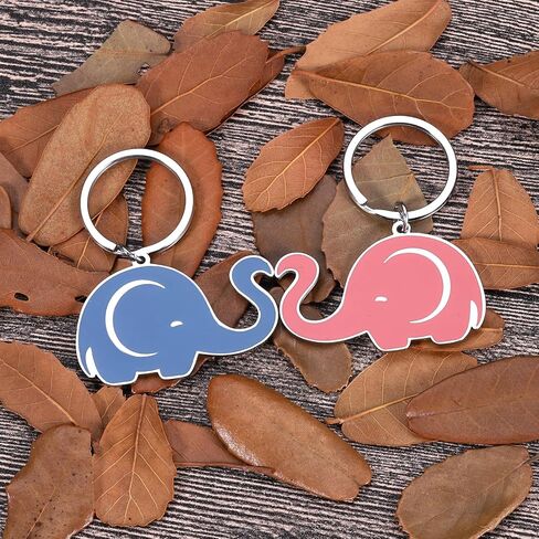 Valentines Day Gifts for Him Her Couple Gifts Matching Couples Stuff Gifts for Boyfriend Girlfriend Husband Wife Couple Gifts Ideas Birthday Anniversary Couple Gifts Keychain Cute Elephants Lovers in Saudi Arabia