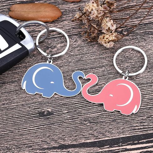 Valentines Day Gifts for Him Her Couple Gifts Matching Couples Stuff Gifts for Boyfriend Girlfriend Husband Wife Couple Gifts Ideas Birthday Anniversary Couple Gifts Keychain Cute Elephants Lovers in Saudi Arabia