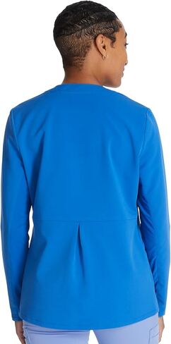 Cherokee Atmos Women Warm Up Scrubs Jacket Zip Front CK356A in Saudi Arabia