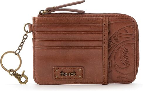The Sak Women's Iris Card Wallet in Leather in Saudi Arabia