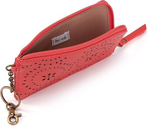 The Sak Women's Iris Card Wallet in Leather in Saudi Arabia
