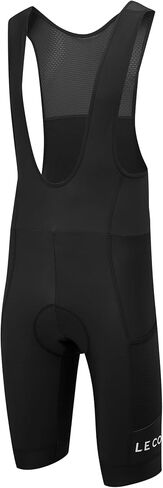 LE COL Men’s Sport Cargo Thermal Bib Shorts | Fleece Lined Cycle Shorts | Padded Chamois Cycling Pants Gel Inserts | XS - 3XL in Saudi Arabia