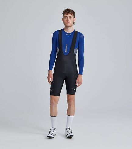 LE COL Men’s Sport Cargo Thermal Bib Shorts | Fleece Lined Cycle Shorts | Padded Chamois Cycling Pants Gel Inserts | XS - 3XL in Saudi Arabia