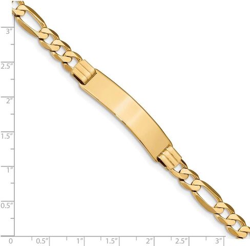 FB JEWELS سوار معرف فيجارو من الذهب الأصفر عيار 14 قيراط in Kuwait