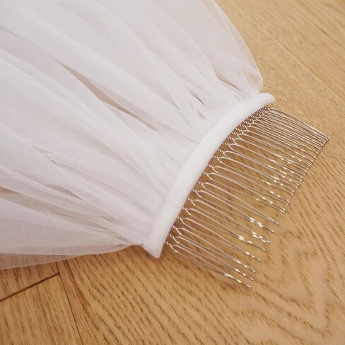 Vintage One Layer Cathedral Wedding Veil Floral Lace Appliqued Soft Tulle Dramatic Bridal Accessory in Kuwait