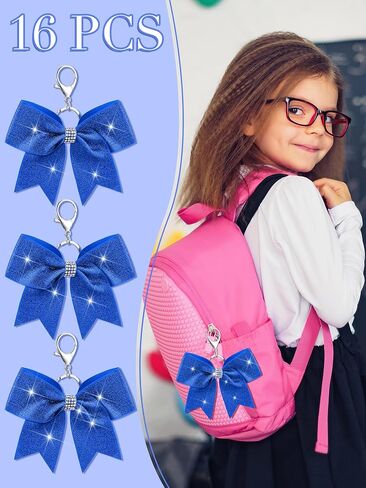 يهتف القوس المفاتيح يهتف المفاتيح مع أحجار الراين المشجع Keyrings للفتيات في سن المراهقة التشجيع إكسسوارات رياضية in Saudi Arabia