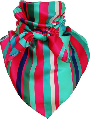 Silk Scarf (34 inches) Cowboy Bandana 100% Silk Scarves for Men and Women | Neckerchief Western Wild Rag in Saudi Arabia