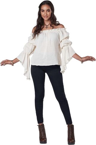 California Costumes womens Renaissance Peasant Blouse/Adult in Saudi Arabia