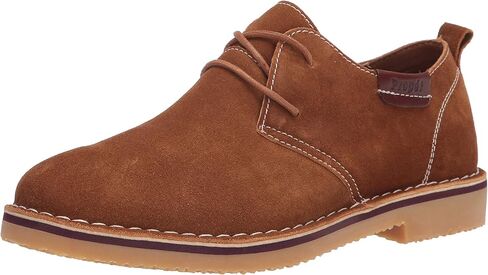 Propet Men's Finn Oxford, Plain Toe - Suede Shoes, Tan, 8.5 XX-Wide US in Saudi Arabia