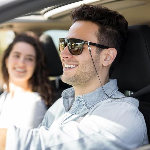 Premium Stainless Steel Eyeglasses Chain, Slim Titanium Alloy Sunglasses Holder, Eyewear Strap Holders Around Neck in Kuwait