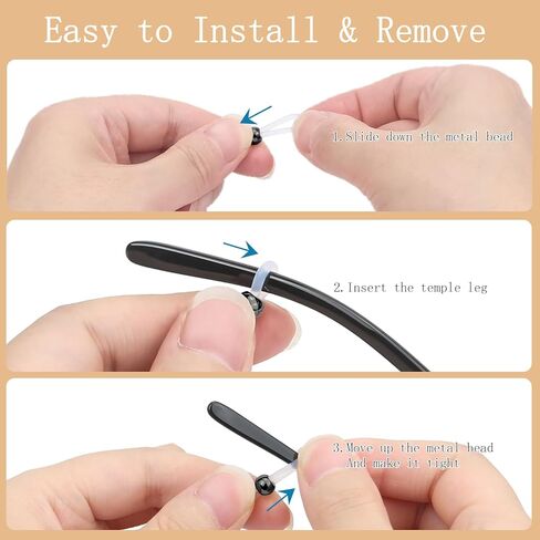 Premium Stainless Steel Eyeglasses Chain, Slim Titanium Alloy Sunglasses Holder, Eyewear Strap Holders Around Neck in Kuwait