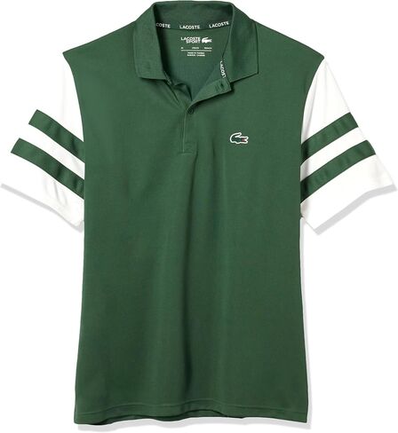 Lacoste Boys' Short Color Blocked Sleeve Polo Shirt in Saudi Arabia
