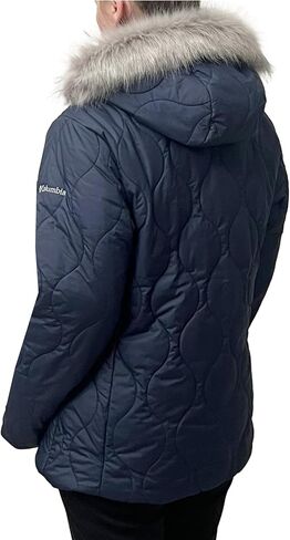 Columbia Women's Frosty Heights Omni Heat Mid Insulated Hooded Jacket in Saudi Arabia