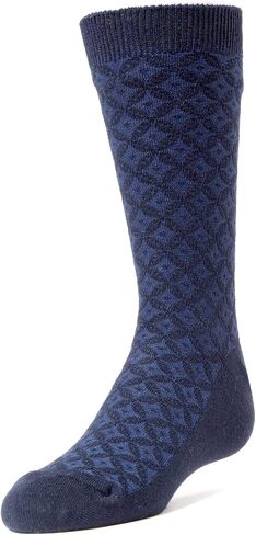 MeMoi Diamonds and Dots Boys Dress Crew Socks in Saudi Arabia