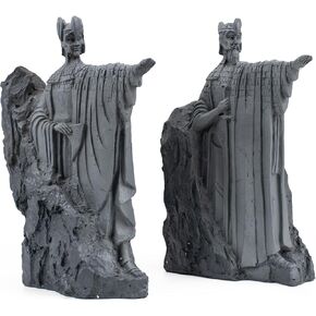 Lord of Rings Bookends,Height 9.5" Book Ends Decor Merchandise Resin,Lord of Rings Gifts for Living Room Bedroom Office Decoration