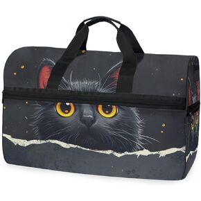 Travel Duffels African Pretty Girl Duffle Bag Luggage Sports Gym for Women & Men