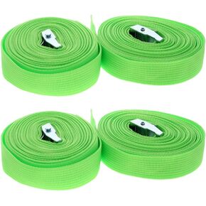 MroMax 0.98" Width x 29.53ft Length Lashing Straps Polypropylene Cam Buckle Lashing Straps 200Kg Load Cargo Tie Down Strap 25mm x 9M for Moving Cargo Blue Tone 4Pcs