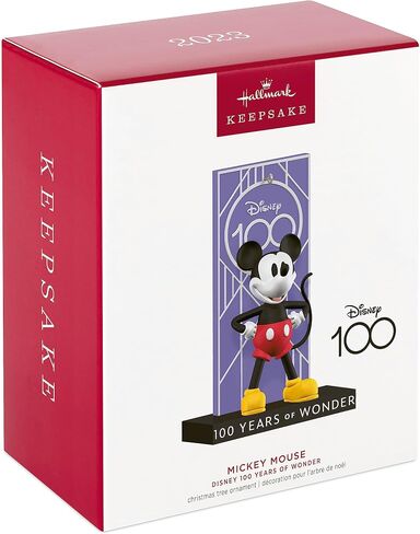 Hallmark Keepsake Christmas Ornament 2023, Disney Mickey Mouse Partners, Gifts for Disney Fans in Kuwait