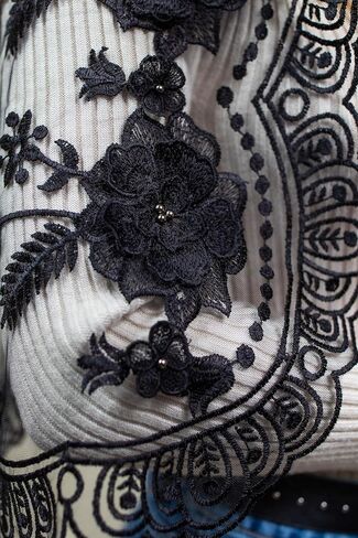 Maria Veils Catholic Mantilla Mass Infinity Veil Church Lace Veil Spanish Chapel Mass Head Covering Veil Short White in Saudi Arabia