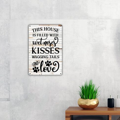 كيونغكي لافتة معدنية من القصدير بتصميم عبارة «Let It Be The Beatles» لديكور الحائط بتصميم كلاسيكي بعبارة «Whisper Words of Wisdom Butterflies » تصلح كهدية لديكور المنزل in Kuwait