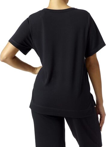 HUE Women’s French Terry Lounge Separates, Medium Grey Heather - Long Sleeve Tee, Medium in Saudi Arabia