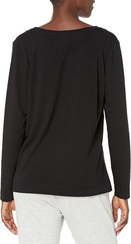 HUE Women’s French Terry Lounge Separates, Medium Grey Heather - Long Sleeve Tee, Medium in Saudi Arabia