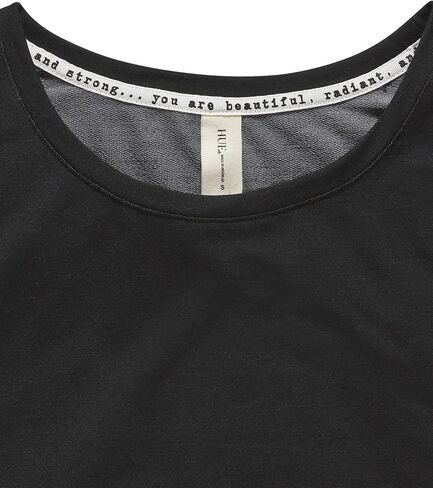 HUE Women’s French Terry Lounge Separates, Medium Grey Heather - Long Sleeve Tee, Medium in Saudi Arabia
