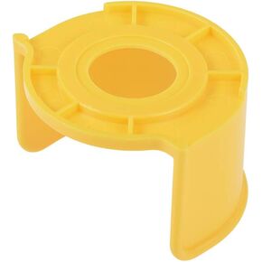 uxcell 30mm Plastic Half Circle Emergency Stop Switch Push Switch Button Protective Cover Orange 2pcs