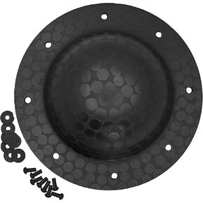 Armory Replicas Medieval Hand Forged Shield Umbo - 8 Inch Round Shield Boss for Deflection - Viking LARP Cosplay Replica - 12 Gauge Iron Construction