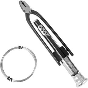 OEMTOOLS 22663 6" and 9" Reversible Wire Twister Pliers with Steel Wire, Left and Right Twists, Aviation Pliers, Automotive Wire Tools, Pliers for Mechanics