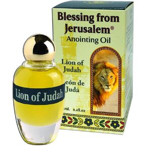 Anointing Oil with Biblical Spices from Jerusalem 0.4oz (12ml) (Lion of Judah)