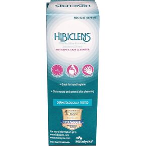 Hibiclens â€“ Antimicrobial, Antiseptic Soap and Skin Cleanser 8oz for Home Hospital 4% CHG