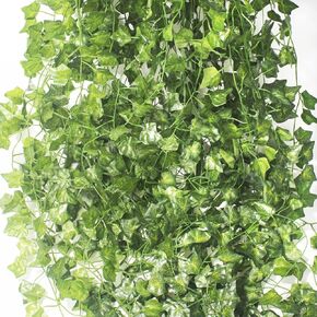 24 Pack 173ft Artificial Ivy Vines Fake Garland Leaves Plants Hanging Greenery Garland for Bedroom Wedding Party Garden Wall Decoration