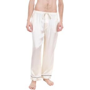 OSCAR ROSSA Men's Luxury Silk Sleepwear 100% Silk Pajamas Pants