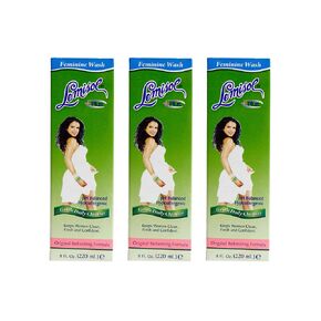 Lemisol Plus, Gentle Daily Feminine Cleanser, Original Refreshing Formula - 8 Oz (Pack of 3)