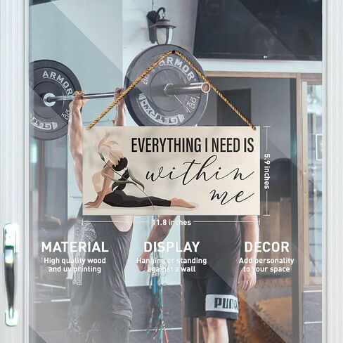 Funny Home Gym Sign Decor, Do It for The Tacos, Inspirational Workout Room Motivational Fitness Home Gym Decoration Wall Art Gifts for Women Men in Kuwait