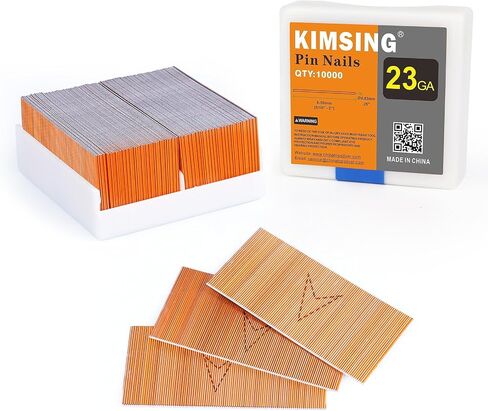 China-top Silver P620 23 Gauge 3/4-inch Length Pinner Nails Pin Nails Headless Pins 10,000 PCS/BOX in Kuwait