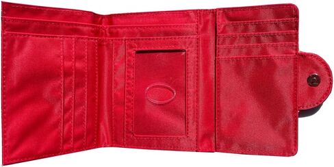 Big Skinny Women's Trixie Tri-Fold Slim Wallet, Holds Up to 30 Cards, Black in Kuwait