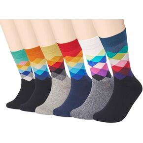 Mens Funny Christmas Socks for Women Men Winter Crazy Fun Crew Novelty Dress Socks