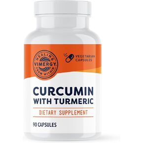 Vimergy Curcumin with Turmeric, 30 Servings – Immune System Supplement – Liquid Capsules - Non-GMO, Gluten-Free, Soy-Free, Kosher, Vegan & Paleo Friendly (90 Count)