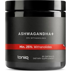 52,000mg 40x Concentrated Extract - 25% Withanolides - Ultra High Strength Ashwagandha Capsules - Wild Harvested in India - Highly Concentrated and Bioavailable Supplement - 120 Veggie Capsules