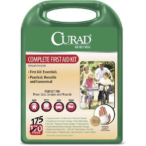 Curad Complete Kit In Hard Case, 175 Count