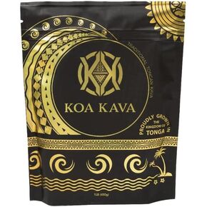 Tongan Kava Kava Root Powder – Noble Pouni ONO Kava Tea Drink for Relaxation and Good Vibes, Source Directly from Vava'u by Koa Kava, 8 Oz. in Kuwait